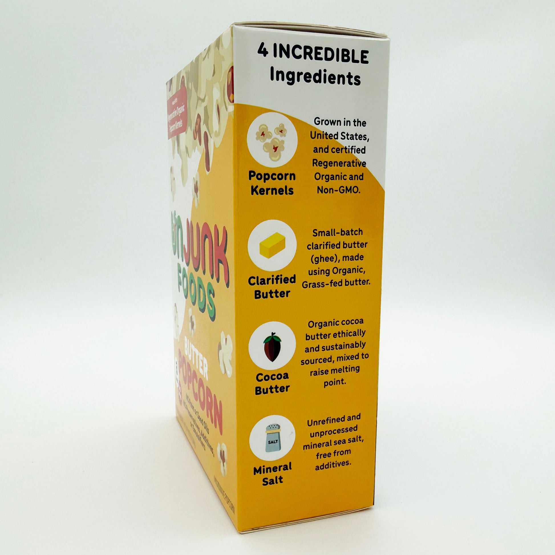 Grass-fed Butter Microwave Popcorn - 3 Bags